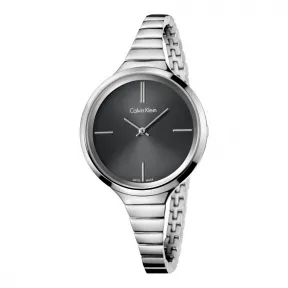 卡尔文·克莱恩/Calvin Klein  Lively 钢、不锈钢 石英机芯 女表 K4U23121