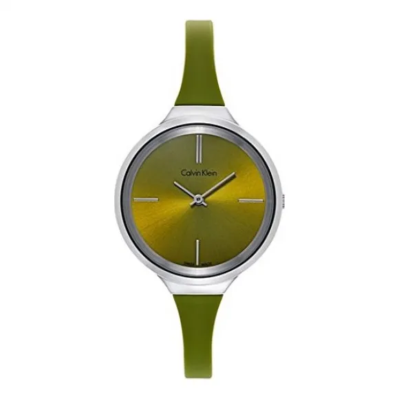 卡尔文·克莱恩/Calvin Klein   不锈钢 石英机芯 女表 K4U231WL