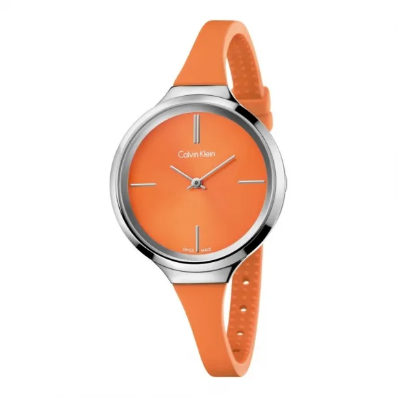 卡尔文·克莱恩/Calvin Klein   不锈钢 石英机芯 女表 K4U231YM