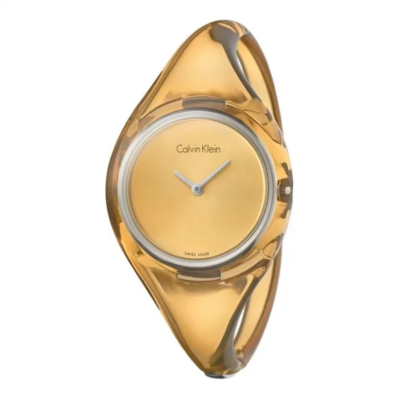卡尔文·克莱恩/Calvin Klein   塑料 石英机芯 女表 K4W2SXF6