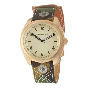 卡尔文·克莱恩/Calvin Klein   不锈钢 石英机芯 中性表 K5811415