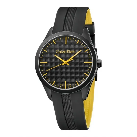 卡尔文·克莱恩/Calvin Klein   铝 石英机芯 男表 K5E51TBX