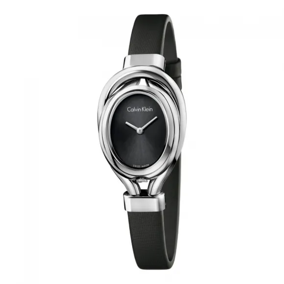 卡尔文·克莱恩/Calvin Klein   钢、不锈钢 石英机芯 女表 K5H231B1