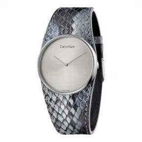 卡尔文·克莱恩/Calvin Klein   不锈钢 石英机芯 女表 K5V231Q4