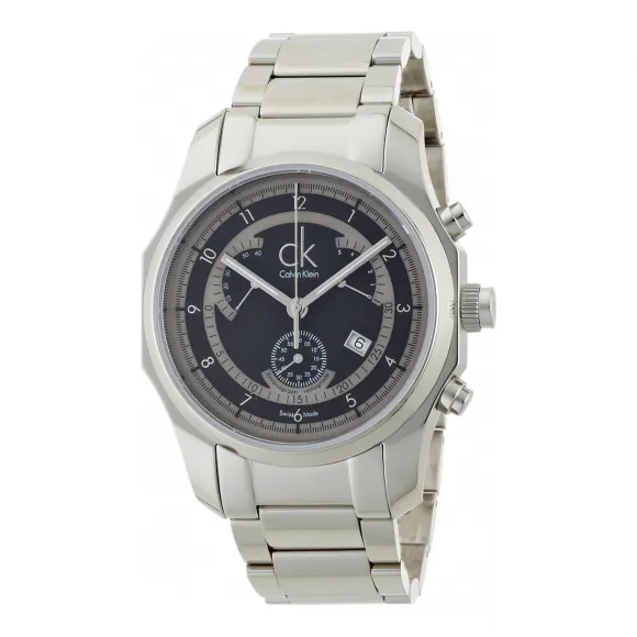 卡尔文·克莱恩/Calvin Klein   不锈钢 石英机芯 男表 K7731104