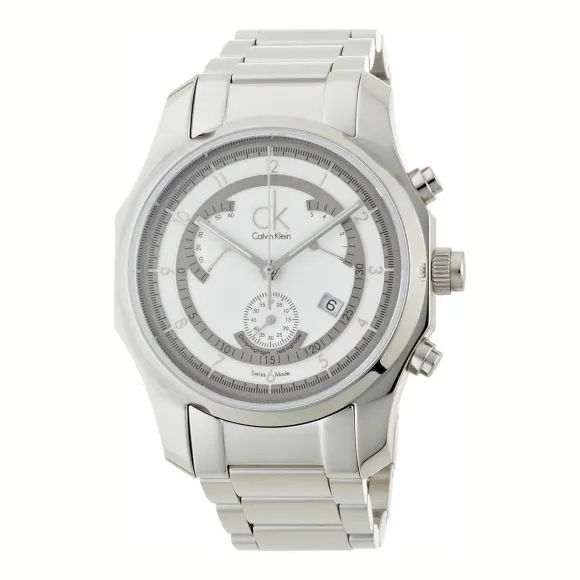 卡尔文·克莱恩/Calvin Klein   不锈钢 石英机芯 男表 K7731126