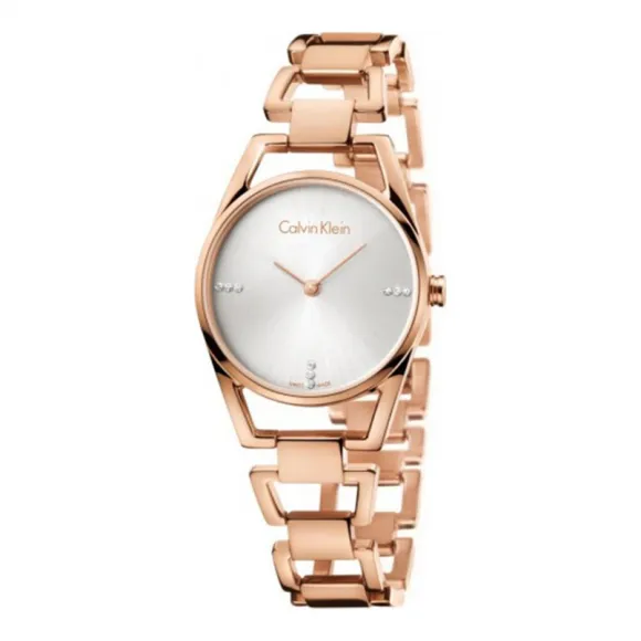 卡尔文·克莱恩/Calvin Klein   钢、不锈钢 石英机芯 女表 K7L2364T