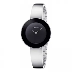 卡尔文·克莱恩/Calvin Klein   不锈钢、PVD镀黑 石英机芯 女表 K7N23C41