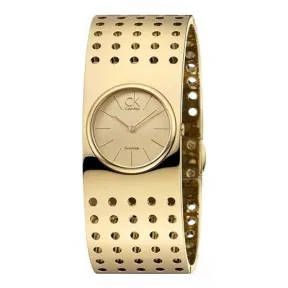 卡尔文·克莱恩/Calvin Klein  Grid 不锈钢 石英机芯  K8323209