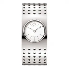 卡尔文·克莱恩/Calvin Klein  Grid 不锈钢 石英机芯  K8324120