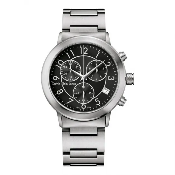 卡尔文·克莱恩/Calvin Klein   不锈钢 石英机芯 男表 K8717115