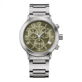 卡尔文·克莱恩/Calvin Klein   不锈钢 石英机芯 男表 K8717150