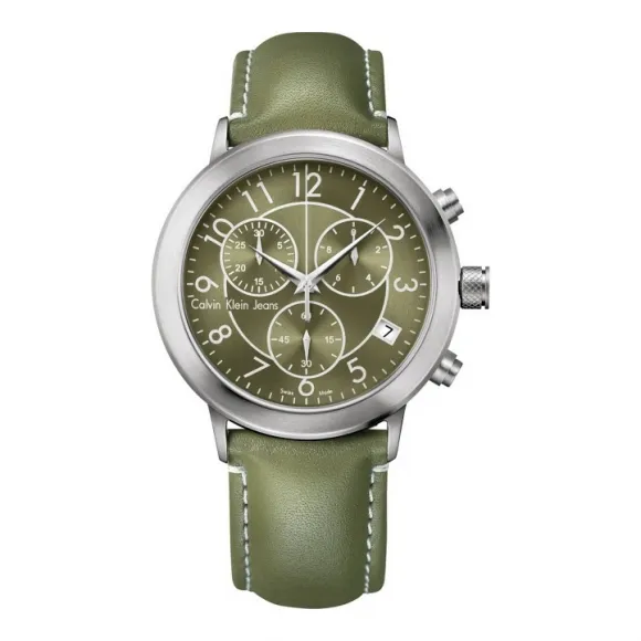 卡尔文·克莱恩/Calvin Klein   不锈钢 石英机芯 男表 K8717174