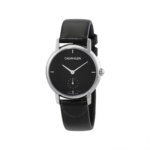 卡尔文·克莱恩/Calvin Klein【CK】 Established 32 MM 不锈钢 石英机芯 女表 K9H2Y1C1