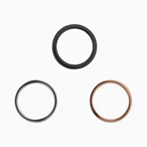 Calvin Klein女装三色时尚戒指Kj7Mbr300106（6号）-配件系列