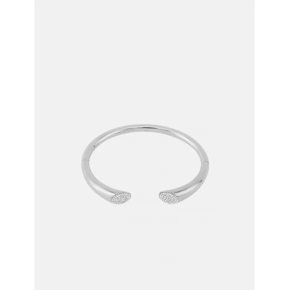 卡尔文·克莱恩/Calvin Klein 女士银色ck仿手镯/首饰 KJ8YMF04010M（中号）-配件系列