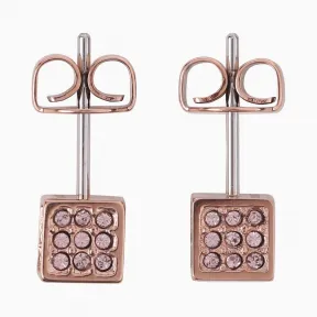 Calvin Klein女装粉色仿水晶耳钉Kj9Cpe140100-配件系列