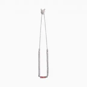 Calvin Klein女装粉色仿水晶手链 Kj9Mmb040300-配件系列