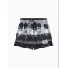 卡尔文·克莱恩/Calvin Klein 男士新款LOGO印花沙滩裤 KM00282-内衣系列