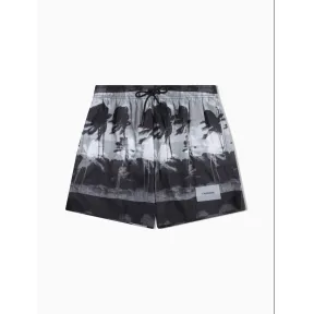 卡尔文·克莱恩/Calvin Klein 男士新款LOGO印花沙滩裤 KM00282-内衣系列
