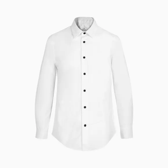 Calvin Klein 男装 简约时尚长袖衬衫 M52071C202-Ckck