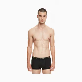 卡尔文·克莱恩/Calvin Klein 男士新春系列LOGO边透气平角内裤 NB1781-内衣系列