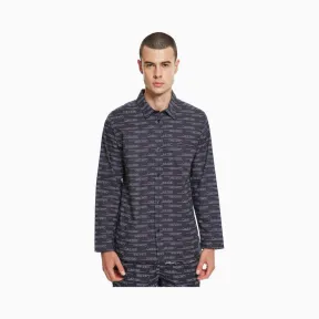 卡尔文·克莱恩/Calvin Klein 男士秋冬新款纯棉LOGO睡衣 NM1543AD-内衣系列