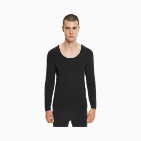 卡尔文·克莱恩/Calvin Klein 男士秋冬新款无痕圆领贴身长袖内衣 NM1570AD-内衣系列