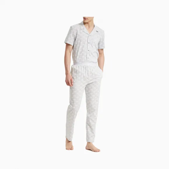 【Ck One】Calvin Klein 男装 纯棉梭织休闲睡裤 Nm1869-内衣系列
