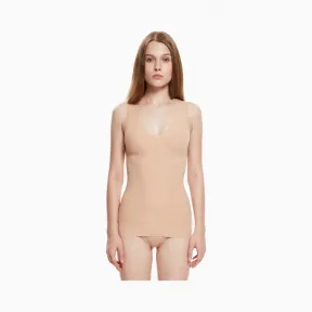 卡尔文·克莱恩/Calvin Klein 女士秋冬新款LOGO深V长款内衣 QF4890-内衣系列