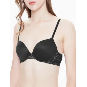 卡尔文·克莱恩/Calvin Klein 女士蕾丝饰薄衬垫3/4杯文胸 QF5331AD-内衣系列