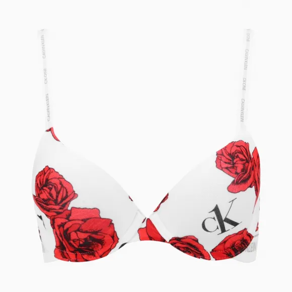 卡尔文·克莱恩/Calvin Klein 【CKONE情侣款】棉质系列薄衬垫文胸-内衣系列