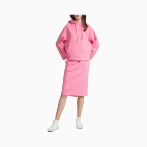 Calvin Klein 女装 针织休闲连帽卫衣 W94058107C-Ckck