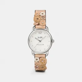 蔻驰/Coach Delancey Watch With Floral Applique14502760