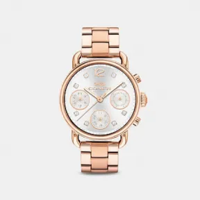 蔻驰/Coach Delancey Sport 36Mm Rose Gold Bracelet Watch14502944