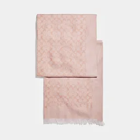 蔻驰/Coach 双色经典标志披巾 39578 CHP