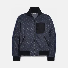 蔻驰/Coach 男士 马车图案印花运动裤 88719_BTA