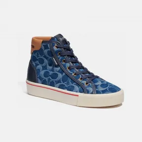 蔻驰/Coach 女士 牛仔色 休闲鞋 CA509-DEN-10-B