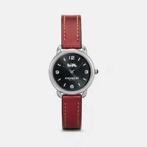 蔻驰/Coach DELANCEY细款真皮表带腕表 W1249 CHE