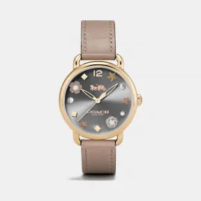 蔻驰/Coach 玩趣表盘真皮表带腕表 W1259 STN