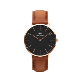 丹尼尔·惠灵顿/Daniel Wellington Classic Black 石英机芯 手表 DW00100126