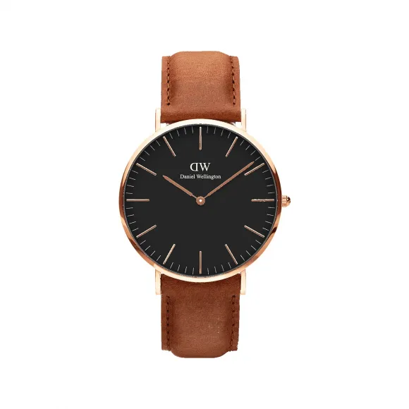丹尼尔·惠灵顿/Daniel Wellington Classic Black 石英机芯 手表 DW00100126