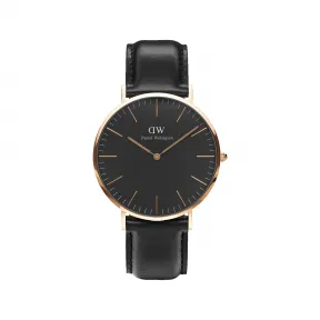 丹尼尔·惠灵顿/Daniel Wellington Classic Black 石英机芯 手表 DW00100127