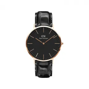 丹尼尔·惠灵顿/Daniel Wellington Classic Black 石英机芯 手表 DW00100129