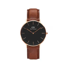 丹尼尔·惠灵顿/Daniel Wellington Classic Black 石英机芯 手表 DW00100136