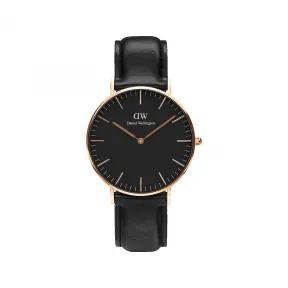 丹尼尔·惠灵顿/Daniel Wellington Classic Black 石英机芯 手表 DW00100139