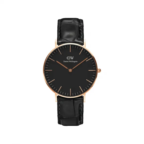 丹尼尔·惠灵顿/Daniel Wellington Classic Black 石英机芯 手表 DW00100141