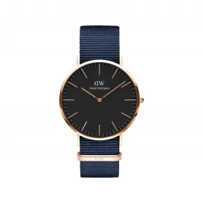 丹尼尔·惠灵顿/Daniel Wellington Classic Black 石英机芯 手表 DW00100277