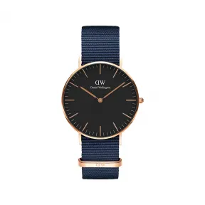 丹尼尔·惠灵顿/Daniel Wellington Classic Black 石英机芯 手表 DW00100281