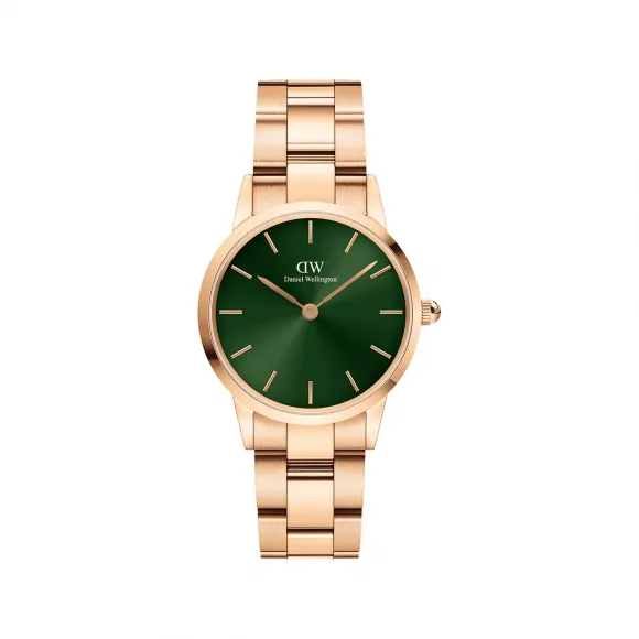 丹尼尔·惠灵顿/Daniel Wellington Iconic Link Emerald 28MM 日本石英机芯 手表 DW00100421